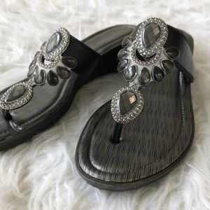 Montego Bay club flip flops heeled